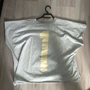 ❗️Real❗️Kanye West Yeezy 1 Cropped Baggy T-Shirt